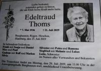Frau Edeltraud Thoms